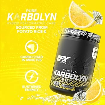 Amazon.com: דלק Karbolyn Sports של EFX | אבקת פחמימות הנספגת